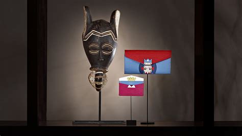 gaston vuitton african masks.